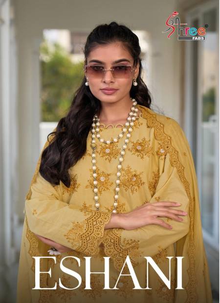 Eshani By Shree Fab Lawn Cambric Readymade Suits Wholesale Shop In Surat Catalog